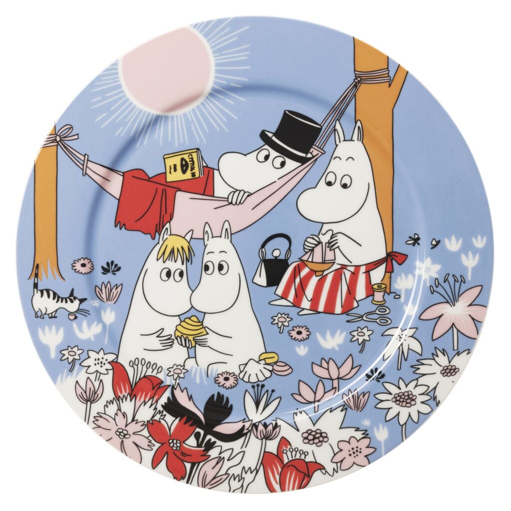 Arabia Moomin bord 30cm Family TIme