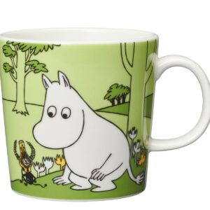 Arabia Moomin beker 0,3L Moomintroll Grass-Green