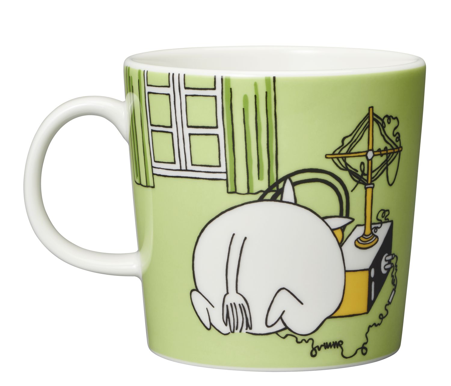 Arabia Moomin beker 0,3L Moomintroll Grass-Green