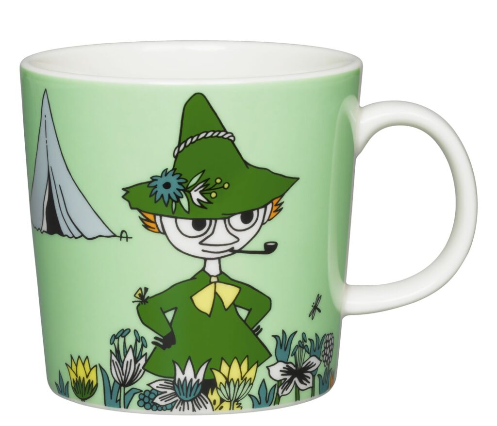Arabia Moomin beker 0,3L Snufkin Green 1015661