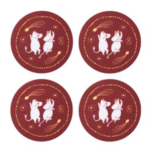 Arabia Moomin set onderzetters Festive Moments Limited Edition