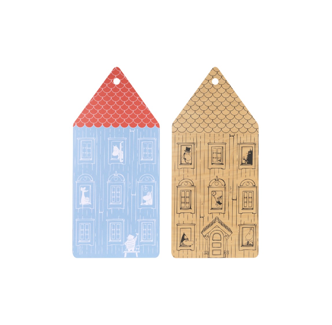 Muurla Moomin serveerplank Moominhouse 44x20cm