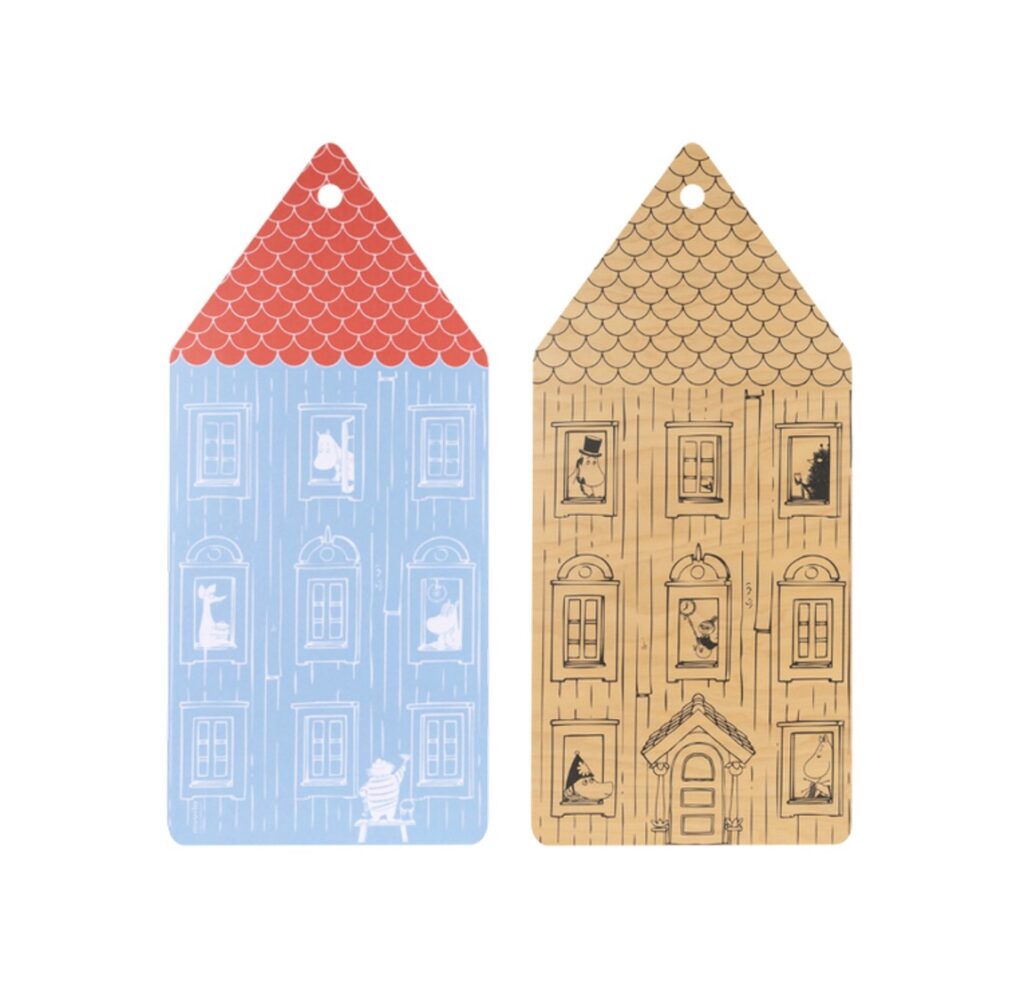Muurla Moomin serveerplank Moominhouse 44x20cm