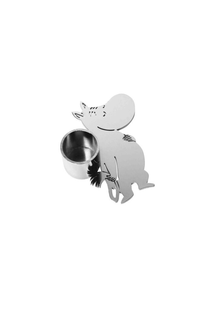 Pluto Design Moomin Proud glanzend gepolijste kandelaar