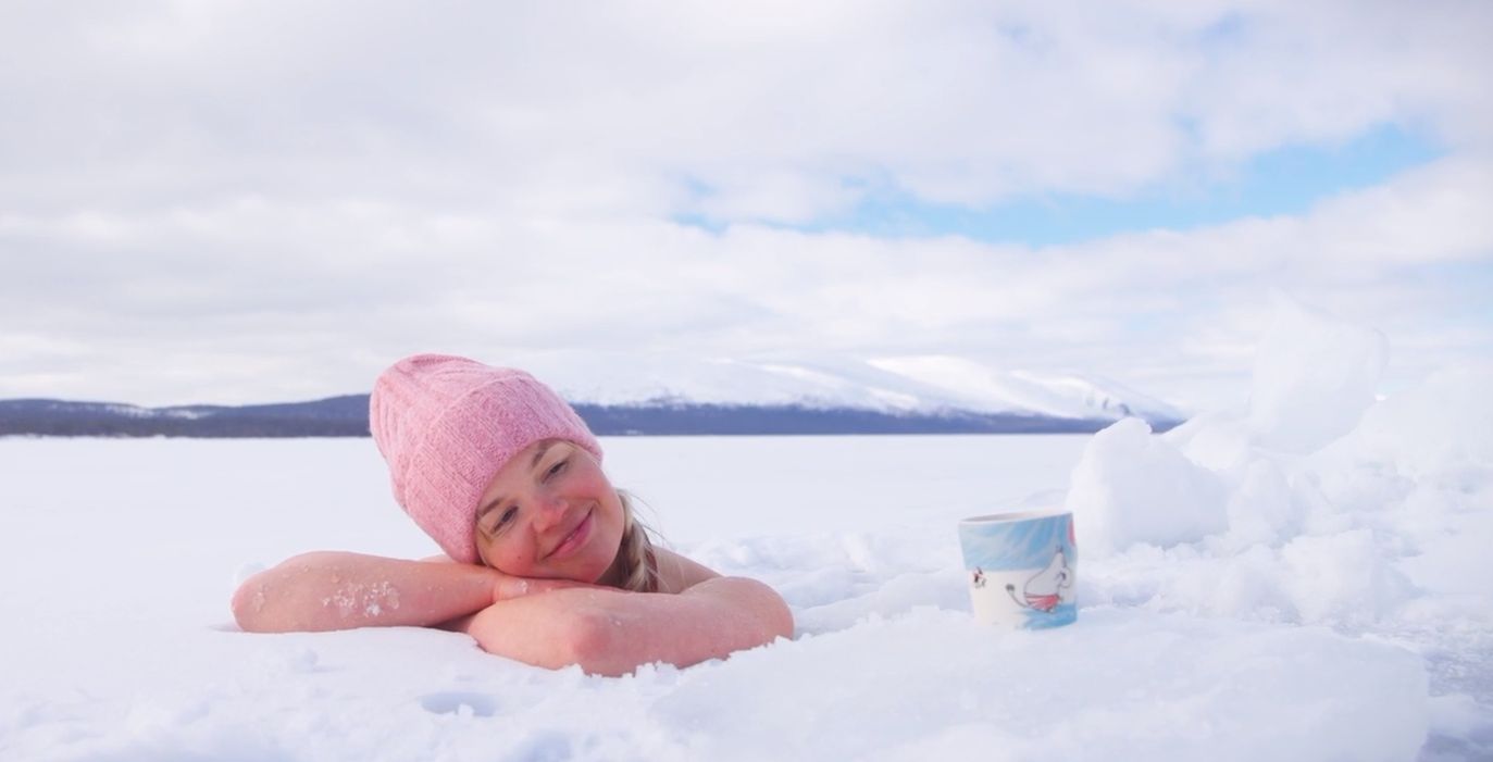 Arabia Moomin beker 0,3L Ice Swimming 2025
