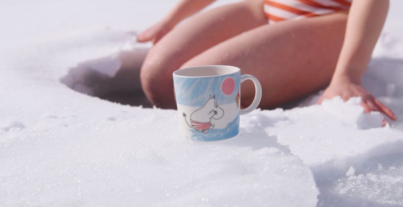 Arabia Moomin beker 0,3L Ice Swimming 2025