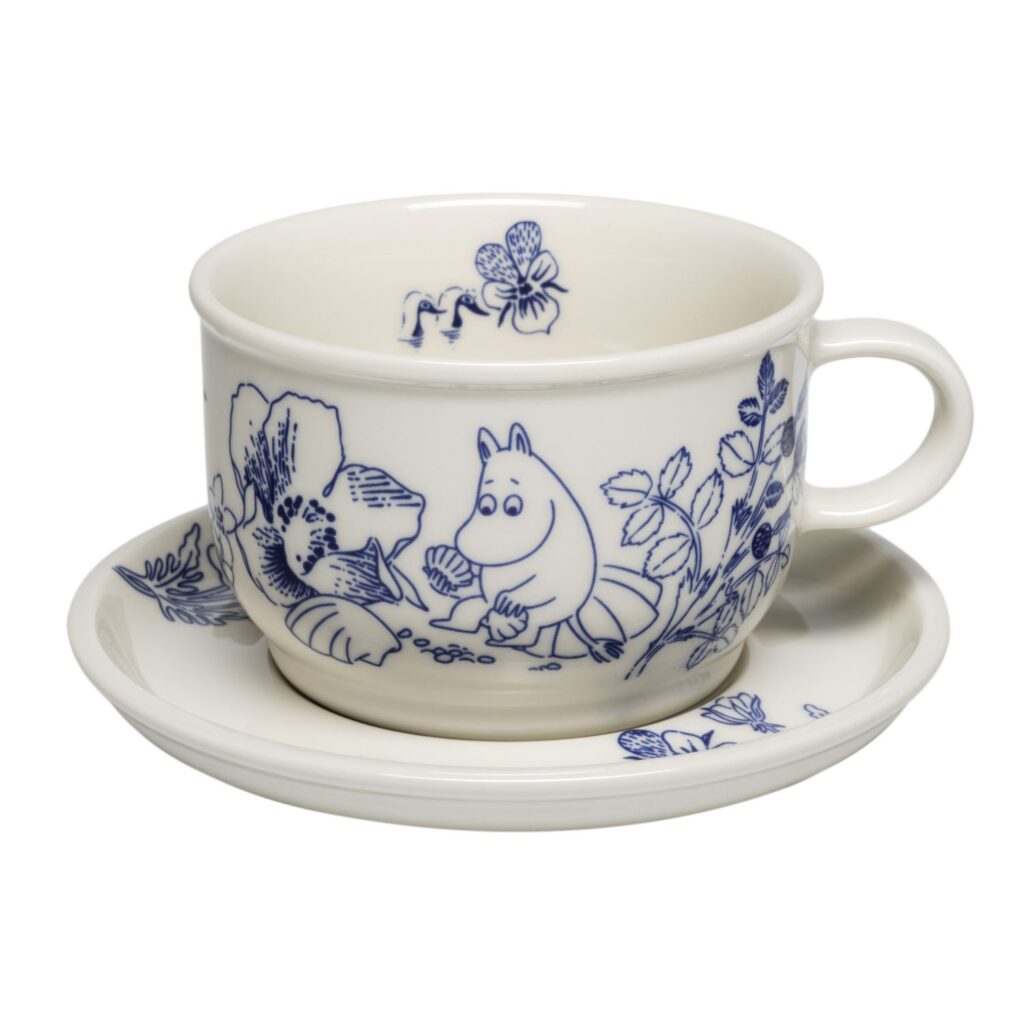 Arabia Moomin Haru kop en schotel 0,3L