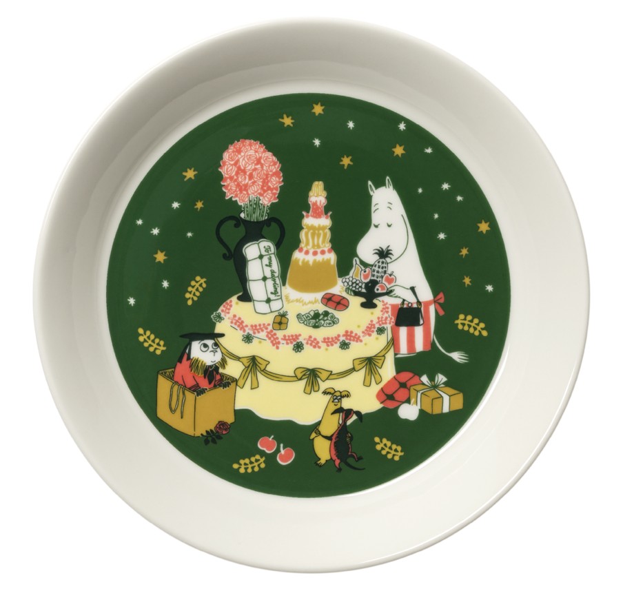 Arabia Moomin plat bord 19cm Gift of Love Limited Edition
