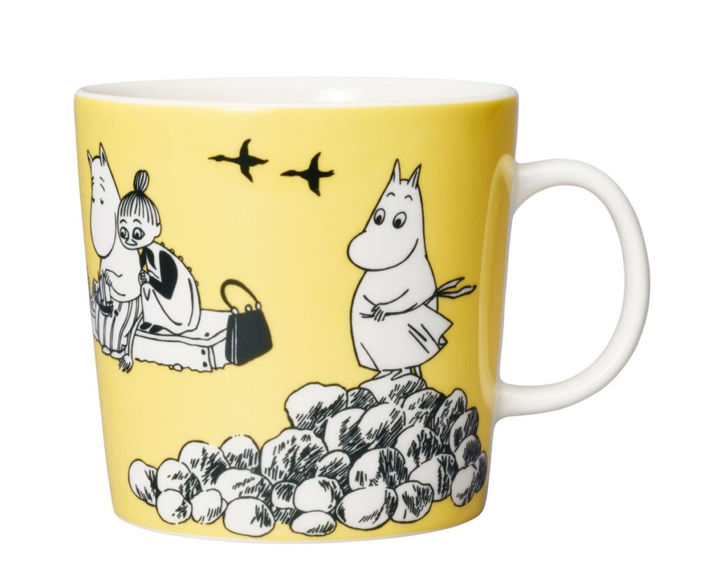 Arabia Moomin grote beker 0,4L Yellow