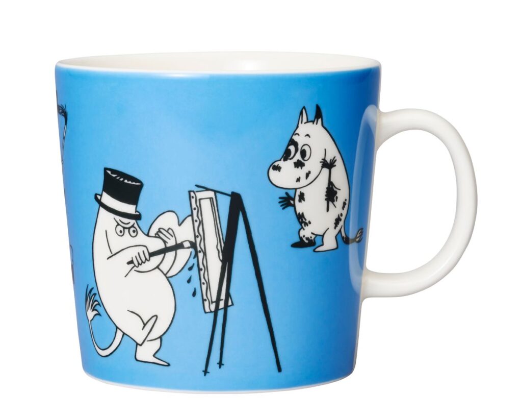 Arabia Moomin grote beker 0,4L Blue