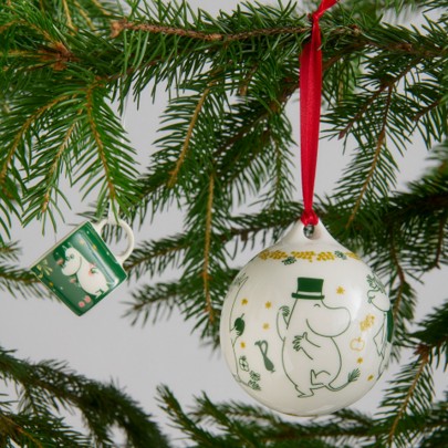 Arabia Moomin kerstbal 2026 Gift of Love Limited Edition